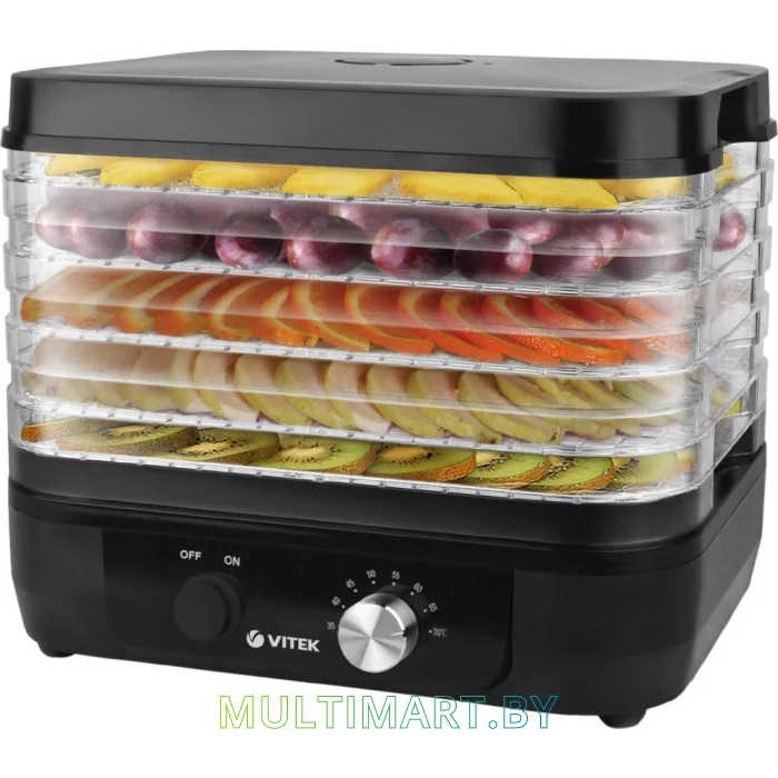 Сушилка для овощей и фруктов Vitek VT-5051 BK